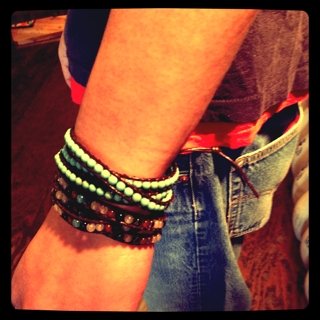 ビーズブレスレット！