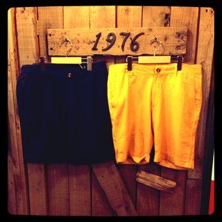 リネンショーツ