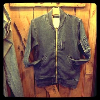 インディゴ染めMA-1入荷！！