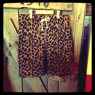 ヒョウ柄ショーツ入荷！！