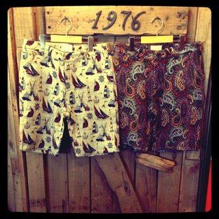 総柄ショーツ入荷！！