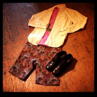 ペイズリー柄ショーツ！！