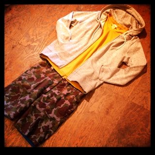 カモ柄リバーシブルショーツ！！