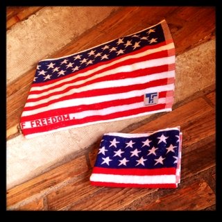 星条旗柄タオル再入荷！！
