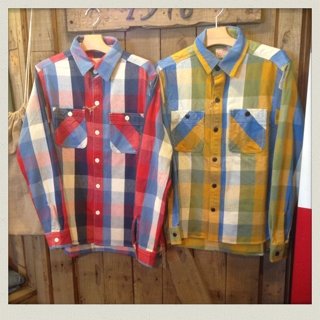 ヘビーネルシャツ入荷！！