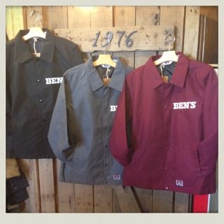 BEN DAVIS コットンコーチJKT入荷！