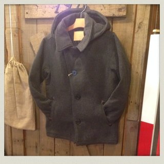 フード付きシングルPコート入荷！！