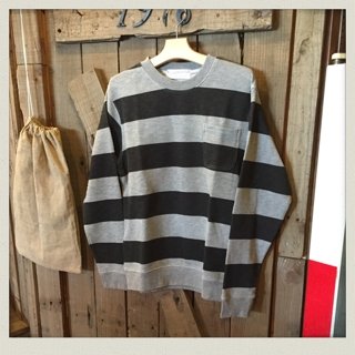 ボーダースウェット入荷！！