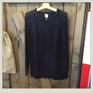 ライトニットケーブルセーター入荷！！