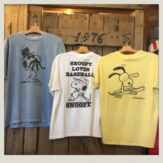 SNOOPY Tシャツ入荷!!