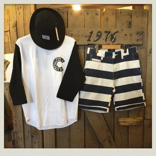 プリズナーボーダーショーツ入荷!