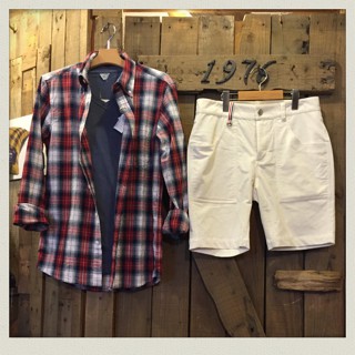 チェックシャツ!!