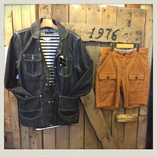 デニムカバーオール!!