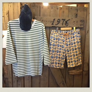 ボーダーカットソー!!