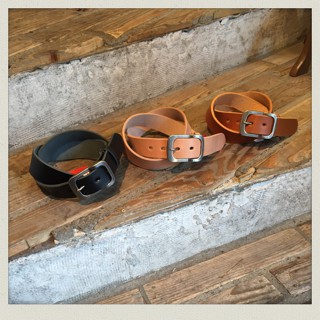 MADE IN JAPAN　レザーベルト入荷!!
