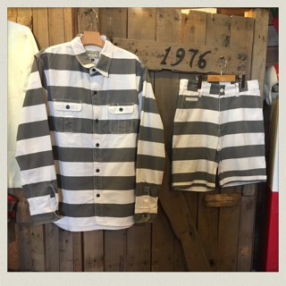 プリズナーシャツ&ショーツ入荷!!