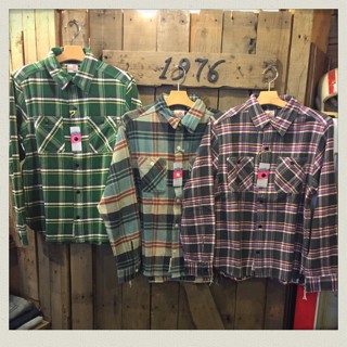 HOUSTON ヘビーオンスネルシャツ入荷!!