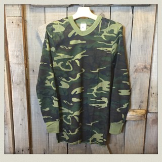 INDERA カモ柄サーマルシャツ入荷!!