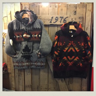 EARTH RAGS ウールZIPパーカー入荷!!