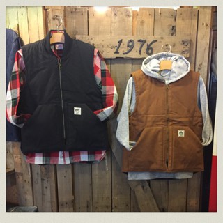 HOUSTON ワークベスト入荷!!