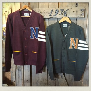 HOUSTON レタードカーディガン入荷!!