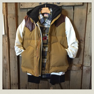 ダウンベストスタイル!!