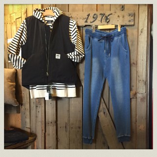 antiBallisticインディゴ染めスウェットデニム!!