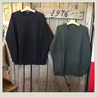 ニットキルトスウェット入荷!!