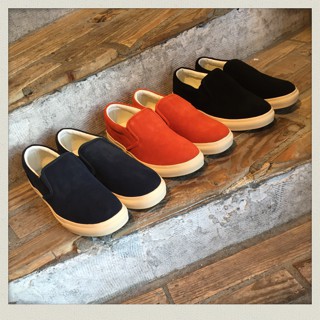 JOEY FACTORY 本革スウェードスリッポン入荷!!