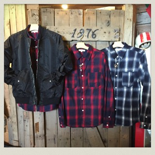 REVO　オンブレーチェックシャツ入荷!!