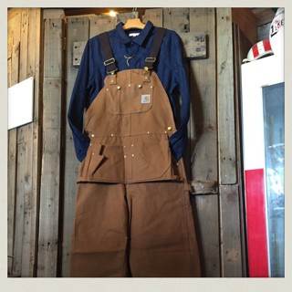 Carhartt ダック地オーバーオール入荷!!