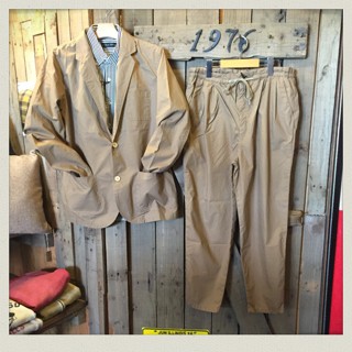 Audience 馬布テーラードJKT&2タックワイドパンツ入荷!!