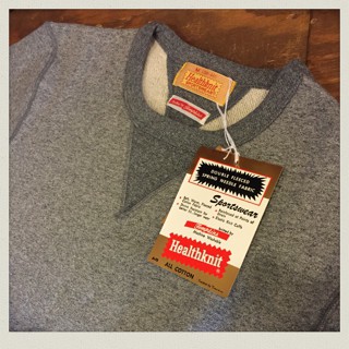 Healthknit 両Vスウェット&ヘンリーネックカットソー入荷!!