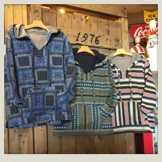 grn リバーシブルメキシカンパーカー入荷!!