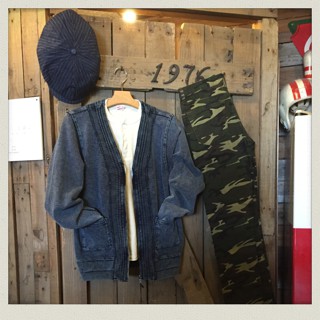 デニムキャスケット入荷!!