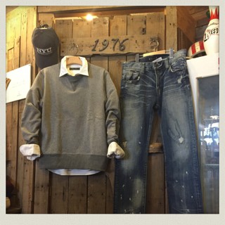 Healthknit 両Vスウェットスタイル!!