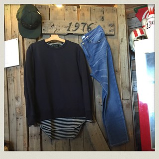 デニム風スウェットパンツ!!