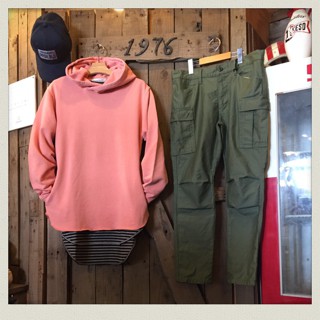 Audience　ヨコムラバックサテンアンクルカーゴパンツ入荷!!