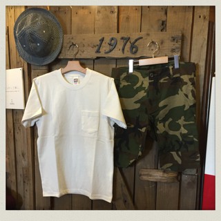 HOUSTON ヘビーオンスポケットTシャツ入荷!!