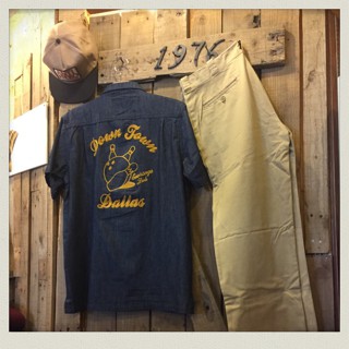 デニムボーリングシャツ入荷!!