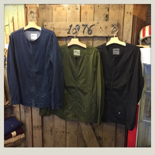 ノーカラーJKT入荷!!