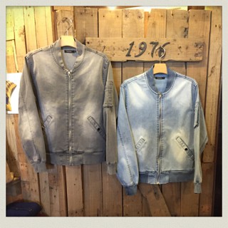 デニム地MA-1入荷!!
