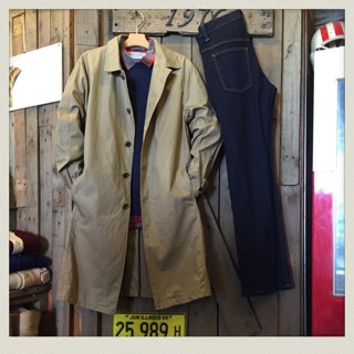 Audience 馬布ステンカラーコート入荷!!