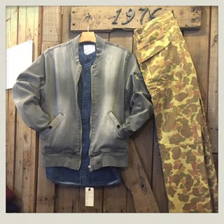 MA-1コーディネート!!