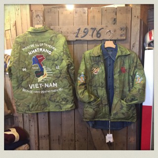 HOUSTON 迷彩柄”ベトジャン”入荷!!