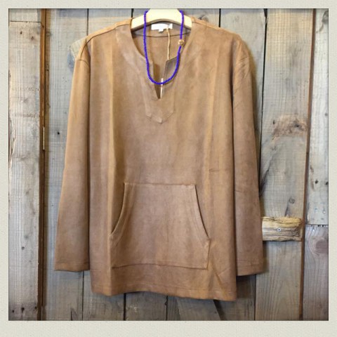 REVO フェイクスエードプルオーバーシャツ入荷!