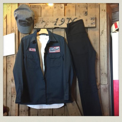 ワークシャツスタイル!!