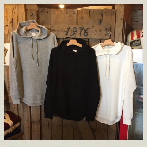 ヘビーオンスサーマルプルパーカー入荷!!