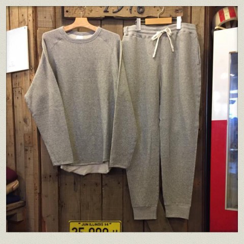 ライトオンススウェットセットアップ入荷!!