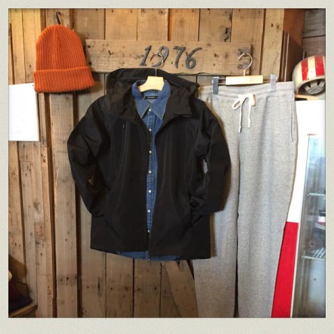 シェルパーカー入荷!!